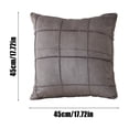 thumbnail image 3 of Brushed Pillowcase Line Back Cushion Pillow Case For Sofa Bedroom, 3 of 6