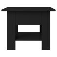 thumbnail image 3 of vidaXL Coffee Table Black 55x55x42 cm Engineered Wood, 3 of 4