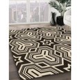 thumbnail image 3 of Ahgly Company Tapis d'Intérieur Lavable en Machine Carré Transitionnel Gris Minuit, 6 Pieds Carré, 3 of 7