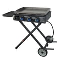 thumbnail image 1 of Razor Griddle Gril au Gaz Portable à 3 Brûleurs de 30 000 BTU et Plaque de Cuisson avec Tablette, 1 of 12