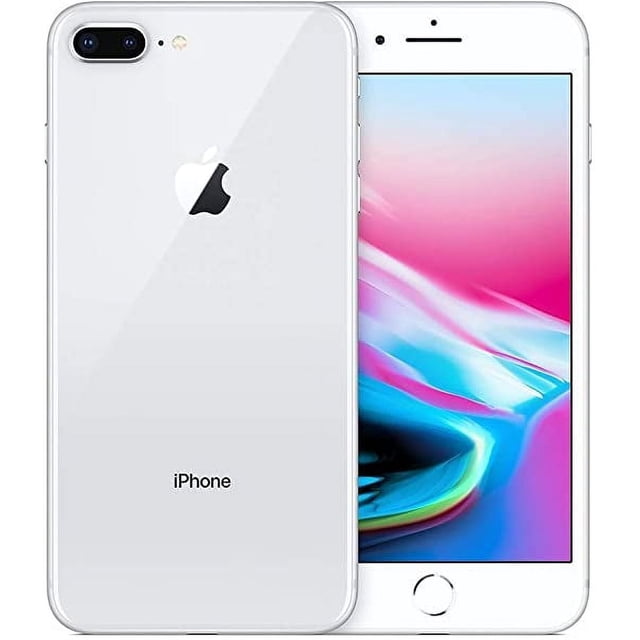 Apple iPhone 8 Plus d'Occasion - Déverrouillé - 256 Go Argent (comme Neuf)