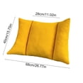 thumbnail image 3 of Office Chair Lumbar Support Cushion Back Support Pillow Seat Cushion For Prolonged Sitting Suitable For Various Chairs A Cushion To Defend Your Lower Back, 3 of 6
