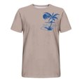 thumbnail image 3 of SDNall Shorts pour Hommes Imprimé Col Rond Mode Décontractée Manches Courtes Blouses Chemises Chemises pour Hommes, Tee-Shirts Manches Longues pour Hommes, Chemises Manches Longues pour Hommes, 3 of 5
