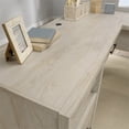 thumbnail image 3 of Sauder Pacific View Engineered Wood L-Shaped Desk in Chalked Chestnut, 3 of 23