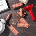 thumbnail image 4 of 100 Emballages de Pièces en Papier Kraft Rouge pour 50 Pence - Rouleaux Plats Standard à Codage de Couleur, Pochettes de Rangement Durables pour Pièces avec Marquage de la Dénomination, Emballage en Papier Facile à Utiliser pour l'Organisation des Pièces, 4 of 6
