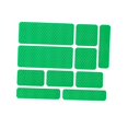 thumbnail image 2 of Autocollants Réfléchissants 10s Bandes Adhésives Anti-Collision Anti-Rayures pour Surfaces de Montagne Vert, 2 of 7