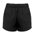 thumbnail image 4 of Birdeem Womens Plus Size Drawstring Casual Elastic Waist Pocket Loose Solid Shorts Pants, 4 of 7