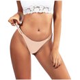 thumbnail image 1 of Jusqu'à 65 % de Rabais Culottes String pour Femmes Mode Aguichant Sans Traces Transparentes Taille Basse Culottes String Femmes Grande Taille sous-Vêtements Aguichant, 1 of 4