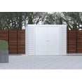 thumbnail image 1 of Arrow Select Steel Storage Shed, 8x4, Gris pâle, 1 of 8