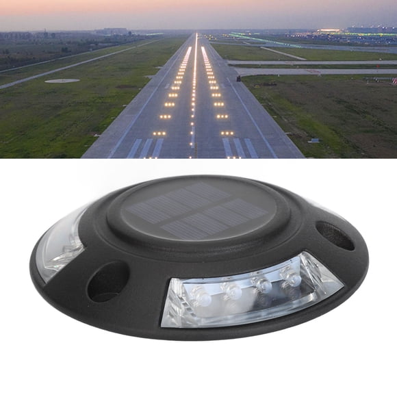 Lumière Solaire de Station d'Accueil 12 DEL Lumière d'Entrée IP68 Étanche Extérieure 6 V 1,8 W Aluminium Robuste Sans Câblage