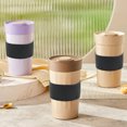 thumbnail image 5 of RXIRUCGD Étui en Silicones pour Tasses Réutilisable Résistant à la Chaleur Étui Protecteur pour Tasse Étui en Silicone pour Verres Isolés Bouteille de Protection, 5 of 5