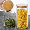 thumbnail image 4 of Glass Jars with Airtight Lids Large Durable Storage Jar for Sauces Pickled Vegetables  2, 4 of 8