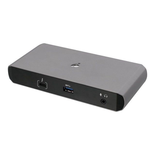 IOGEAR Quantum station d'Accueil Double Mode Thunderbolt 3 Pro - Thunderbolt 3 - 2 x DP - 1GbE