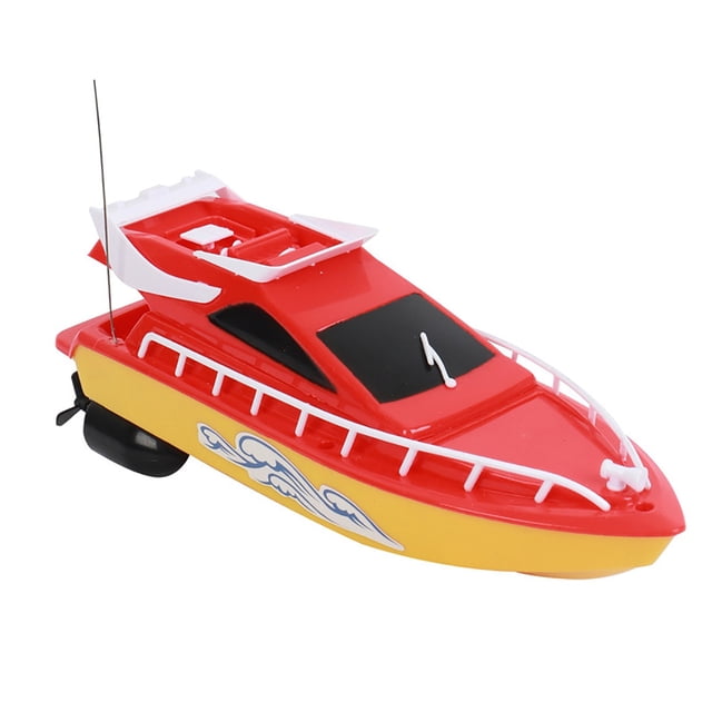 Kids Mini RC Boat 2.4GHz 4 Channels High Speed Racing Boat Toy Electric Boat Toy
