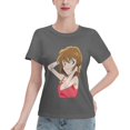 thumbnail image 1 of T-Shirt Basique à Manches Courtes pour Femmes Detective Conan Haihara Ai, 1 of 6