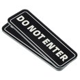 thumbnail image 1 of Unique Bargains Panneau « Ne Pas Entrer » 6'x2' Autocollant d'Information pour Porte, Lot de 2, 1 of 6