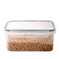 thumbnail image 1 of Wzzjkit Food Storage Containers with Lids Single Transparent Plastic Storage Tank Vacuum Storage Sealed TankKitchen Sealed Jar with Lid Wet Fresh-keeping Box Cereal Containers Storage, 1 of 1