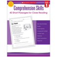 thumbnail image 1 of Compréhension: Courts Passages pour Livre de Lecture, Niveau 1, 1 of 1