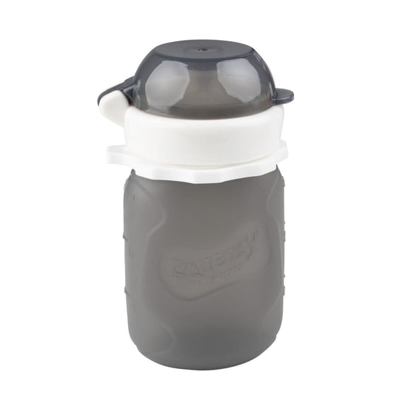 Squeasy Gear - Pochette Alimentaire Réutilisable pour Bébé pour Collation avec Insert Anti-Déversement