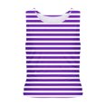 thumbnail image 2 of Plebaso Womens Slim Striped Tank Tops Sleeveless Crewneck Ruched Blouses Summer Casual Basic Tee Tops, 2 of 4