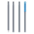 thumbnail image 1 of MR. SIGA Perche d'Extension de 54,3 Po de Long, Perche en Aluminium Réglable de 4 Pcs pour Raclette de Fenêtre, 1 of 7