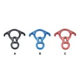 thumbnail image 3 of mmirethe Climbing Descender 50KN Camping Downhill Rappelling Rigging Ring Slow Down Caving Mountaineering Portable Protector Black, 3 of 6