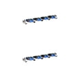 thumbnail image 2 of kurtrusly Stainless Steel Swab Holder - Corrosion-resistant And Rust Resistant Sturdy Making Fast Multifunctional Swab Holder blue 4 clips and 5 hooks 2Set, 2 of 6