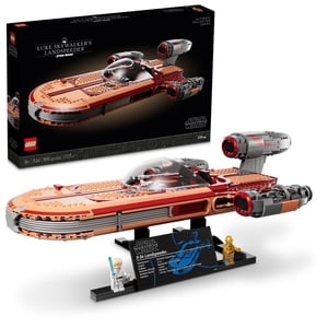LEGO Star Wars Le Landspeeder de Luke Skywalker 75341, Collecteur ultime Series Kit de construction Star Wars pour adultes, comprend Luke Skywalker LIghtsaber et C-3PO Mini Figure, Idée cadeau pour les fans de Star Wars