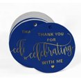 thumbnail image 2 of Inkdotpot Real Gold Foil ThankYou For Celebrating With Me Birthday Tag Favor Hang Paper Tag 50 Piece, 2 of 6