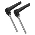 thumbnail image 4 of Unique Bargains 2 Packs M5 x 60mm 304 Stainless Steel Male Thread Adjustable Clamping Lever Handles Knobs, 4 of 5