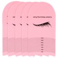 thumbnail image 3 of 5 Pcs Règles de Mesure de Cils, Pochoir pour Cils, Outils de Beauté pour Extensions de Cils, 3 of 8