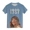 thumbnail image 4 of T-shirt à Manches Courtes pour Filles, T-Shirt d'Été 2T à Col Rond pour Filles, Chandails Spaghetti pour Filles, Coupe Décontractée, Chandails de Base, 4 of 4