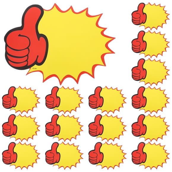 MLINS 80 Sheets Sale Stickers for Retail Store Supermarket Price Tags with Display Clips and Sticky Labels for Sign Clip