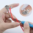 thumbnail image 3 of 3Pieces Knitting Loop Crochet Yarn Guides Knitting Crafts Tool Phoenix, 3 of 7