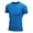 Blue-quick dry mens shirts, variant on Brnmxoke Mens Quick Dry Shirt Summer Compression Muscle Fit Training Crewneck Workout Shirts Stretch Gym Bodybuilding Fitness Short Sleeve Athletic Tees Gray,S