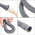 thumbnail image 3 of Drain Hose Extension Set Universal Washing Machine Hose 6.5Ft, Include Drain Hoses Hose Clamps, 3 of 6