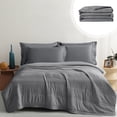 thumbnail image 1 of Chmadoxn Throw Blanket, Throw Blanket for Couch Solid Color Washable Conditioning Quilt Summer Cool Quilt Thin Quilt Fiber Quilt Polyester Fiber Quilt, 1 of 6