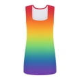 thumbnail image 3 of UPPADA Womens Spaghetti Strap Yoga Tank Tops Strappy Back Activewear Workout Compression Tops Workout Tank Tops Athletic Built In Bra Cross Back Cute Tops,Clearance Plus Size Womens Clothing, 3 of 5