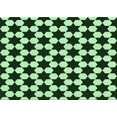 thumbnail image 1 of Ahgly Company Machine Washable Indoor Rectangle Transitional Light Green Area Rugs, 3' x 5', 1 of 7