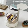thumbnail image 3 of LCXmlly Conteneur de Rangement Rotatif Boîte de Rangement Gain de Place Rotation à 360 Degrés Élastique pour Bijoux Maquillage pour Usage Quotidien, 3 of 6