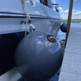thumbnail image 4 of SWELL Wakesurf - Big Bumper Ball 25 Inch Diameter - Inflatable Raft Tie-Up Boat Fender Buoy (Grey), 4 of 4