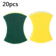 Amzcrzy Sponges, Sponges Kitchen, Kitchen Supplies, 20PCS Dishwashing Sponge Sponge Wipe High-density Kitchen Supplies Dishwashing Sponge Household Cleaning Dishwashing Brush Kitchen sponge