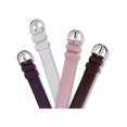 thumbnail image 2 of CTM®  Leather 1 1/8 Inch Dress Belt (Women's), 2 of 3