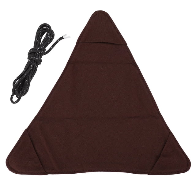 Tissu de Tabouret Trépied, Tissu de Tabouret de Camping Pliable Haute Résistance Portable avec Corde pour la Pêche pour le Camping en Plein Air pour la Randonnée Brun