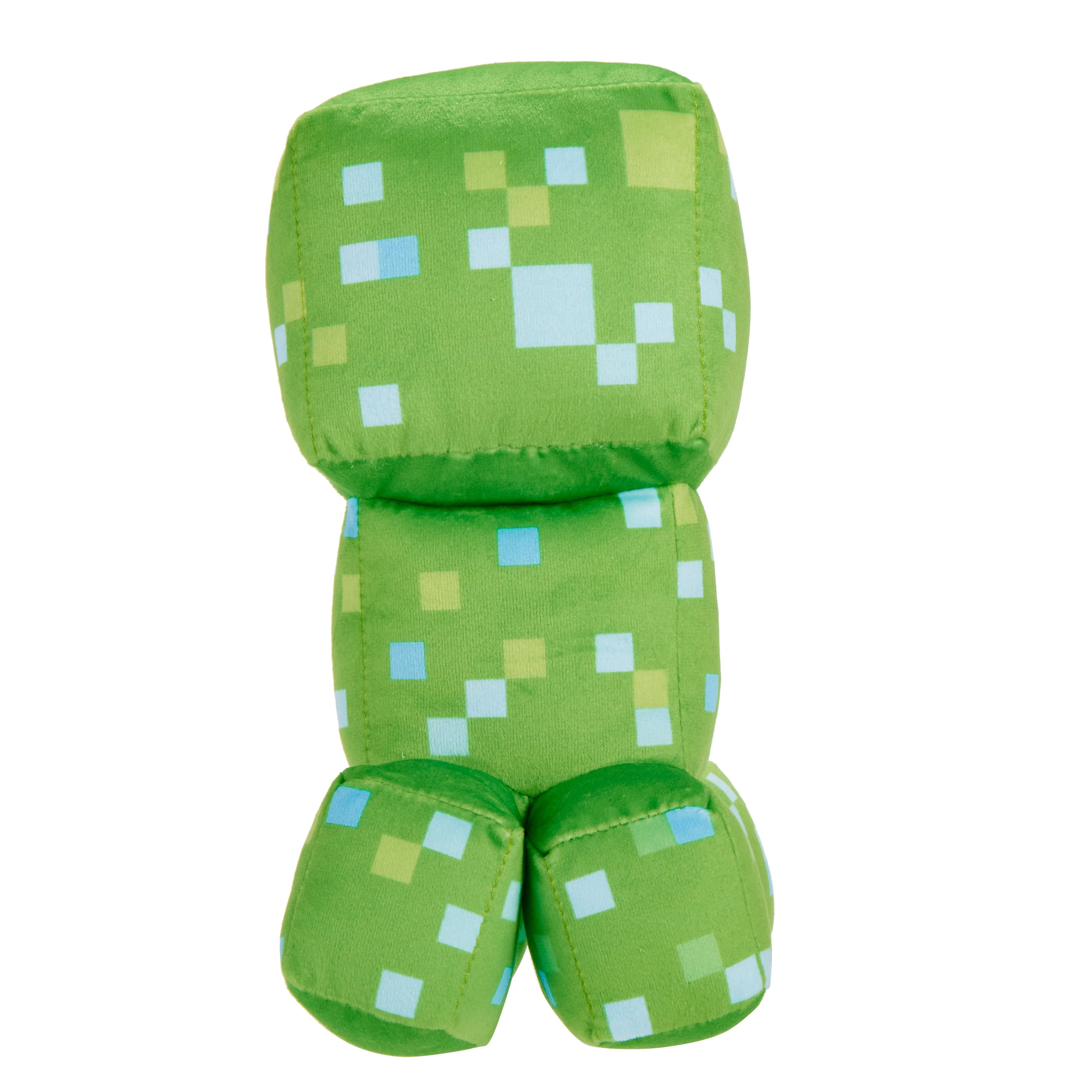 Minecraft Charged Creeper Plush Character, 8-inch Collectible Soft Doll Inspired by the Video Game