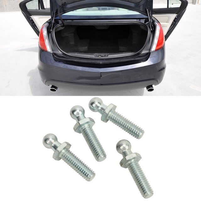 Kit de 4 Pcs Rondelles à Billes de 10mm, Haute Dureté Robustes et Stables, Adaptées aux Couvercles de Tonneau, Boîtes à Outils, VR, Voitures, et Plus