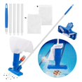 thumbnail image 2 of Swimming Pool Vacuum Cleaner Portable Cleaning Tool Kit Pond Fountain Brush Without Electrical Components And Batteries ,Easy to Use, 2 of 6