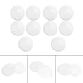 thumbnail image 2 of 10pcs Garden Plant Saucer Drip Tray Round Pot Base Clear Snack Container PET, 2 of 6