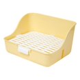 thumbnail image 4 of Rabbit Litter Box Durable Pan for Small Animals Chinchillas Pet Accessories Yellow, 4 of 8