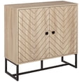 thumbnail image 1 of HOMCOM Modern Sideboard Door Cabinet Buffet Table with Storage Shelf, 1 of 10